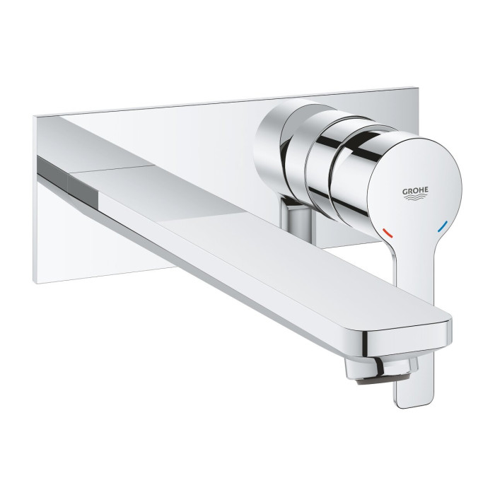 Встраиваемый смеситель для раковины GROHE Lineare L 207 мм, хром, 23444001