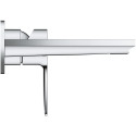 Встраиваемый смеситель для раковины GROHE Lineare L 207 мм, хром, 23444001
