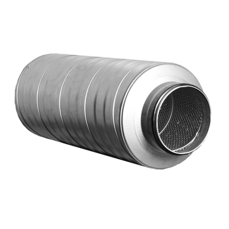 Ventilatsiooni müra summutid ALNOR SIL 160 / L-600 mm