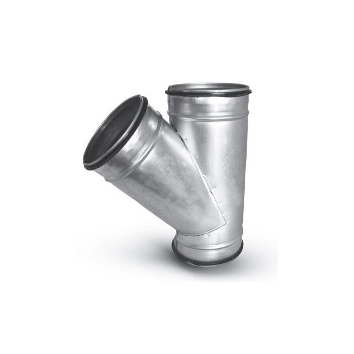 Ventilatsiooni kolmik ALNOR 160 x 100 x 100 / 45°