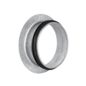 Ventilation flat unshook ALNOR 100, stamped steel
