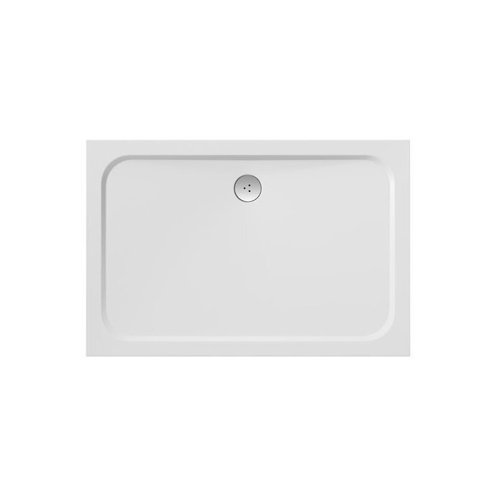 Shower tray RAVAK Gigant Pro Chrome 100 x 80, white