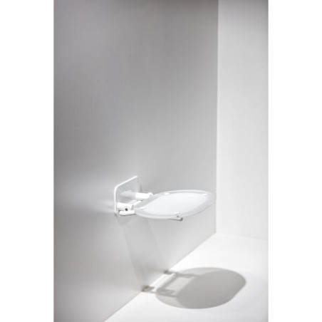RAVAK Chrome seat transparent/white