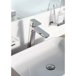 RAVAK 10° high basin mixer without bottom valve 244 mm Free