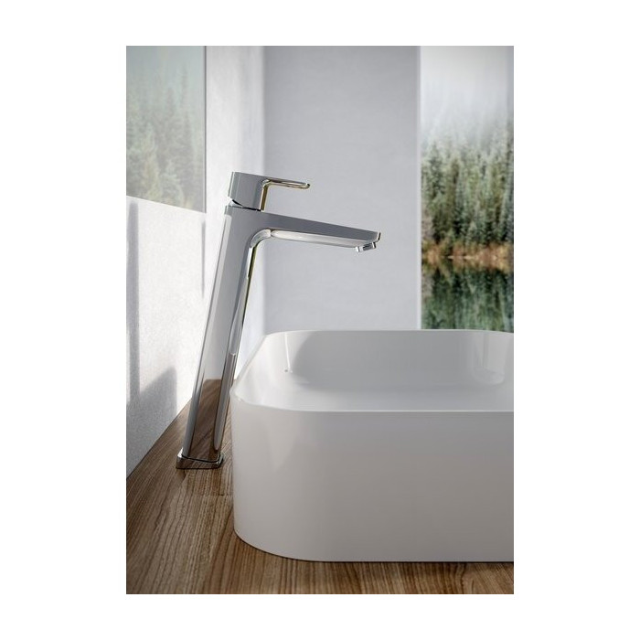 RAVAK 10° high basin mixer without bottom valve 244 mm Free