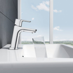 RAVAK 10° 90 mm Free sink mixer with bottom valve