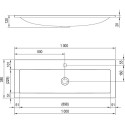 Vannituba RAVAK Clear 1000 mm