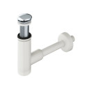 RAVAK sink furniture siphon with stationary overflow 1 1/4"" x 32 mm, X01723