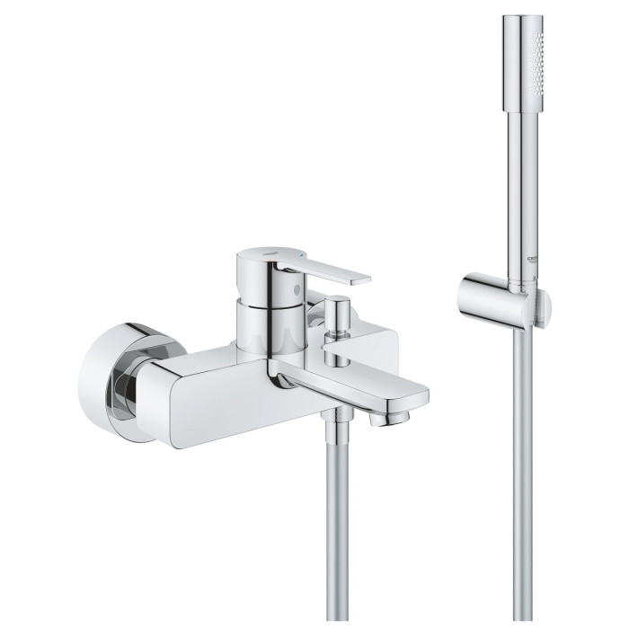 GROHE Lineare New bath mixer with shower set, 33850001