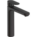 Смеситель для раковины с донным клапаном HANSGROHE Vernis Blend 190, черный матовый, 71552670