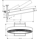 Dušipea HANSGROHE Rainfinity 1 reaktiivne lennuk, 26230670