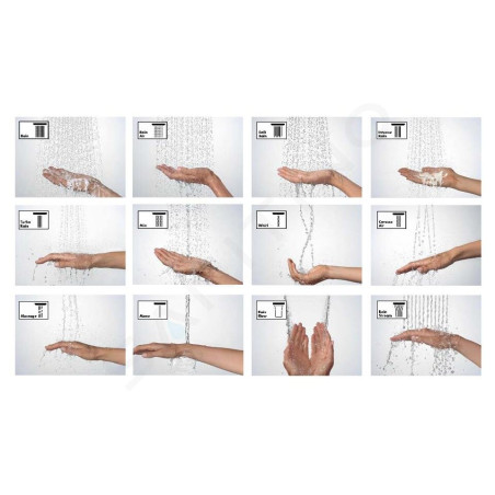Душевая насадка HANSGROHE Rainmaker Select 3 распылитель, 24007600