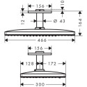 Dušipea HANSGROHE Rainmaker Select 3 pihusti, 24006600