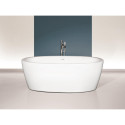 Acrylic bathtub PAA Arietta, white, 765 x 1600 mm