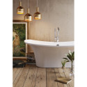 PAA Bel Canto stone mass bathtub, white, 850 x 1800 mm