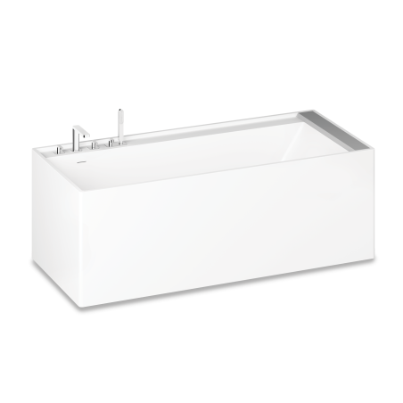 Ванна из каменной массы PAA Infinity, белая, 795 x 1795 мм