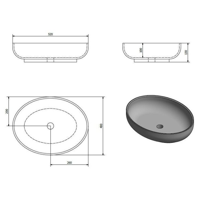 The AR433 sink with a black Daphne mixer and bottom valve is being installed.