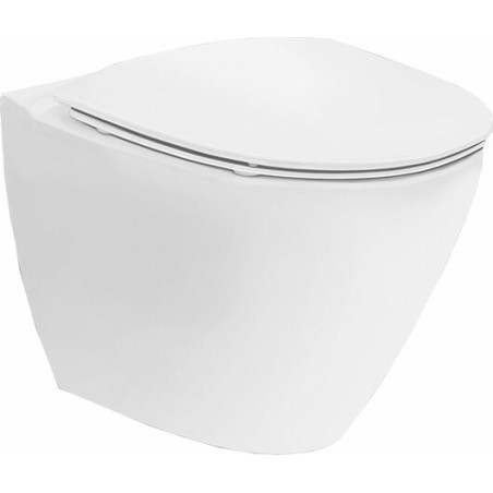 Rippuv WC-pott IFO Inspira Art koos Slim-kaanega