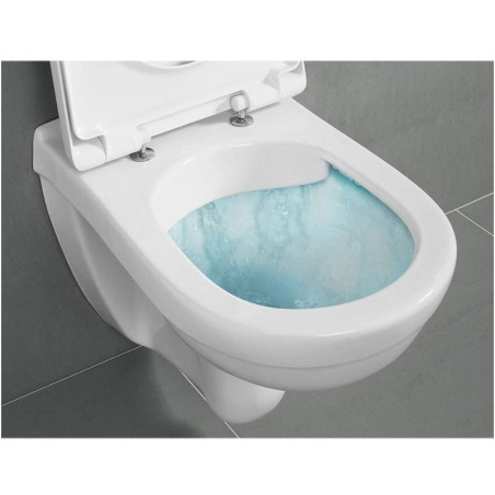 Hanging WC bowl VILLEROY & BOCH O.Novo Rimless with a slow-closing lid