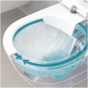 Rippuv WC-pott VILLEROY & BOCH O.Novo Rimless aeglaselt sulguva kaanega