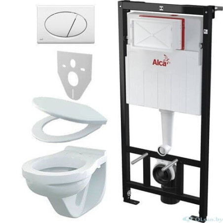 Built-in WC sets ALCA PLAST KOMP-ALCA5