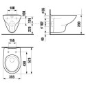 Built-in WC sets ALCA PLAST KOMP-ALCA5