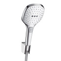 Shower set HANSGROHE Raindance Select E120 White/Chrome, 3 functions, 26720400
