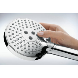 Shower sets HANSGROHE Raindance Select S 120 Chrome, 3 functions, (Various length options)