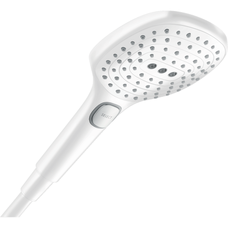 Shower Head HANSGROHE Raindance Select E 120 3 jet Ecosmart, Matt White, 26520700