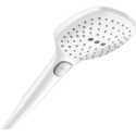 Душевая насадка HANSGROHE Raindance Select E 120 3 струи Ecosmart, матовый белый, 26520700