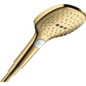 Dušipea HANSGROHE Raindance Select E 120 3 jet Ecosmart, poleeritud kuldne välimus, 26520990