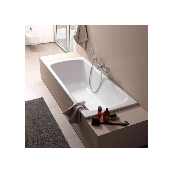 Laufen Paladis 80 x 180 cm Steel Rectangular Bathtub