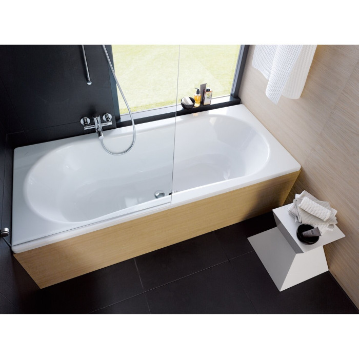 Laufen Thallium 80 x 180 cm Steel Rectangular Bathtub