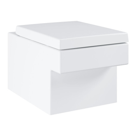 Подвесной унитаз GROHE Cube Ceramic Rimless с сиденьем и крышкой