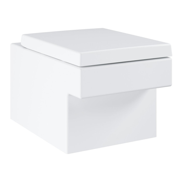 Rippuv üksus GROHE Cube Ceramic Rimless koos istekoha ja kaanega