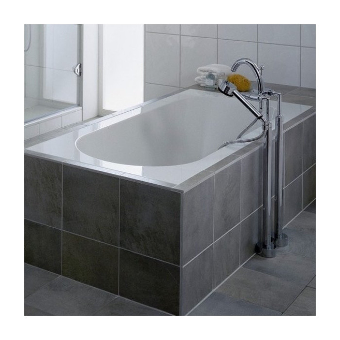 Ristkülikukujuline vann VILLEROY & BOSH Oberon Quaryl materjalist 750 x 1700 mm