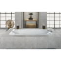 Ristkülikukujuline vann VILLEROY & BOSH Oberon Quaryl materjalist 750 x 1600 mm