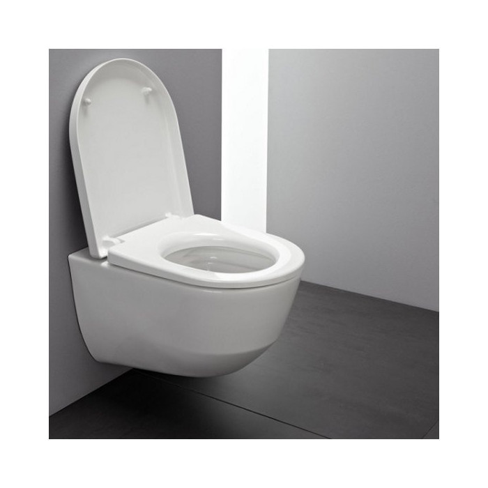 Rippuv WC-pott LAUFEN Pro Rimless paksu Slowclose kaanega