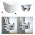 Potinkinis GROHE Rapid SL raam koos kroomitud nupuga VITRA Sento Rimless WC-de jaoks