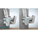 Potinkinis GROHE Rapid SL raam koos kroomitud nupuga VITRA Sento Rimless WC-de jaoks