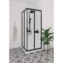 DEANTE Nero Square shower cabin 90 x 90 cm