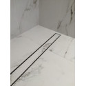 Dušikaldri komplekt ACO ShowerDrain C horisontaalse flanšiga, koos liimitava plaadiga Tile 3 in 1, (Erinevate pikkuste valik)