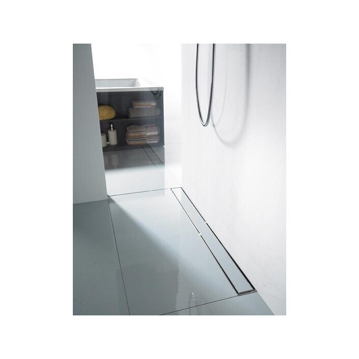 Dušikaldemiku komplektid ACO ShowerDrain C vertikaalse flanšiga, koos liimitava plaadiga Tile 3 in 1, (Erinevate pikkuste valik)