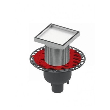 Комплекты стальных решеток ""dry"" для укладки плитки ""plate"" TECEdrainpoint S, 150 x 150 мм, вертикальные