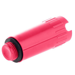 Plastic blind with gasket TECEflex 3/4' external, red