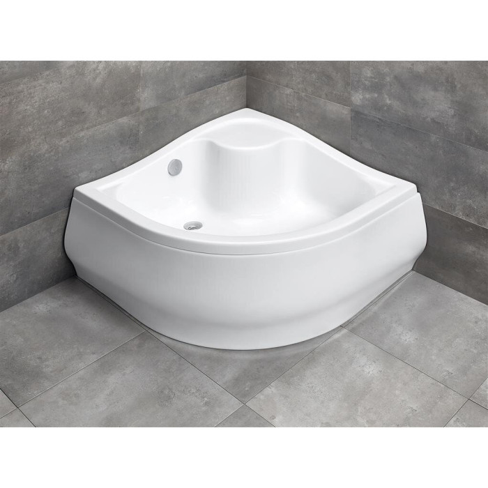 Flexible half-moon shower tray RADAWAY Corfu A (Available in various sizes)