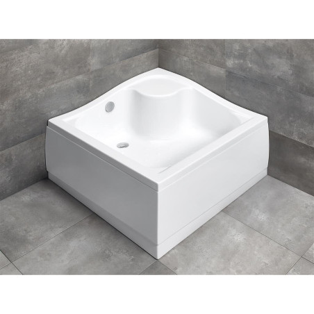 Curved corner shower tray RADAWAY Corfu C (Available in various sizes)
