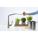 Köök (kraanikauss) segisti väljatõmmatava kraaniga HANSGROHE Metris Select 320, roostevabast terasest, 14820800