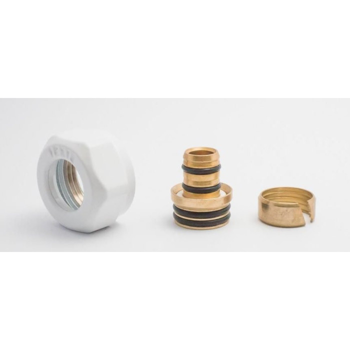 Eurokonus (euro mutter) VARIO TERMIN 18 x 2.0 - 3/4"", valge