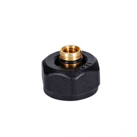 Евроконус (евро гайка) VARIO TERMINAS 16 x 2.0 - 3/4"", черный - матовый